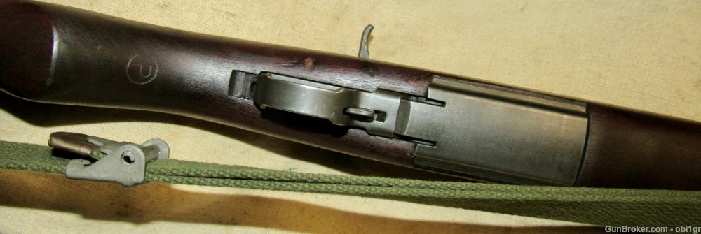 USGI WWII Springfield M1 Garand Rifle .30-06 3-45 .01 NO RESERVE-img-12