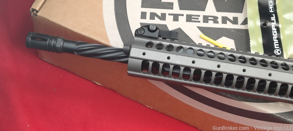 LWRC IC-SPR 5.56 AR 16.1" 30+1 Tungsten Grey Cerakote NIB! NR-img-15