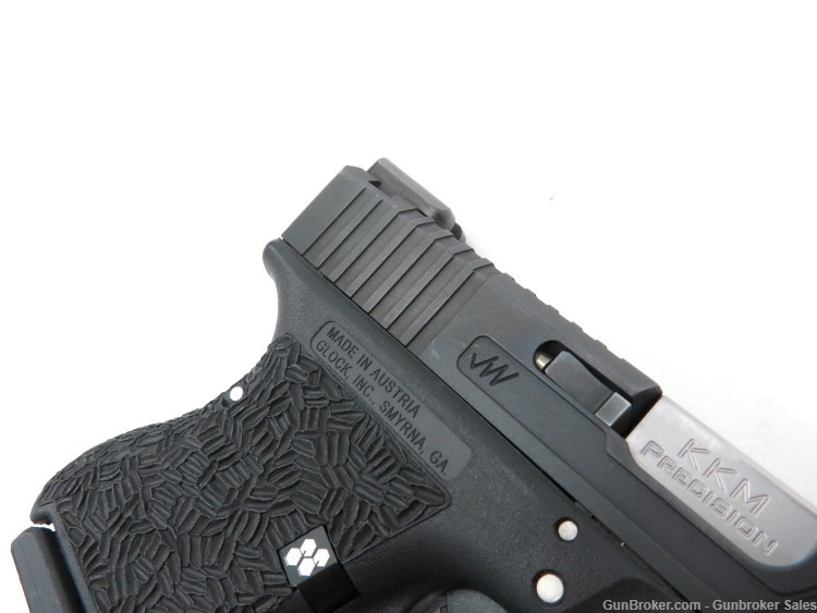 Glock 27 Gen3 .40 3.5" Semi-Auto Pistol w/ Mag HEAVILY MODDED JAGERWERKS-img-11
