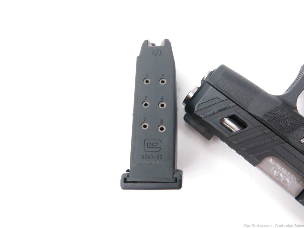 Glock 27 Gen3 .40 3.5" Semi-Auto Pistol w/ Mag HEAVILY MODDED JAGERWERKS-img-15