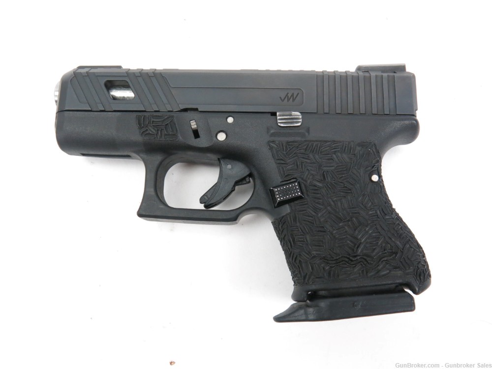 Glock 27 Gen3 .40 3.5" Semi-Auto Pistol w/ Mag HEAVILY MODDED JAGERWERKS-img-0