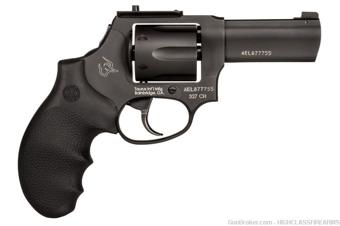 Taurus 327 327fed Black Revolver 3 Inch barrel 6-shot Toro-img-0