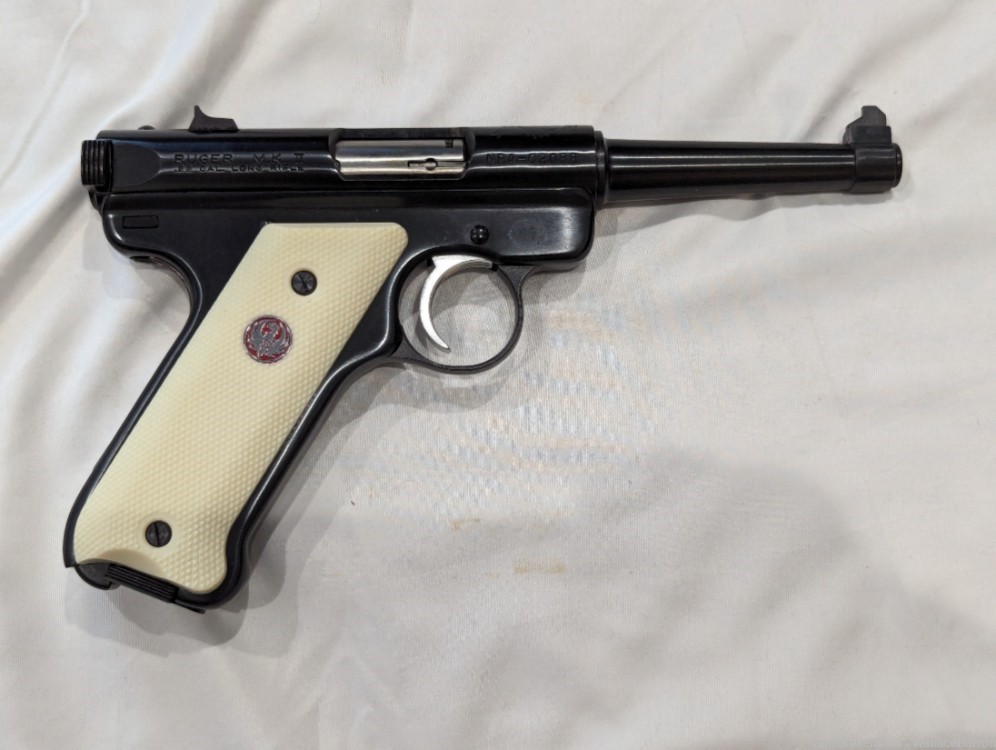 RUGER MKII NRA COMMEMERATIVE .22 LR SEMI-AUTO PISTOL (WO2-P18)-img-1