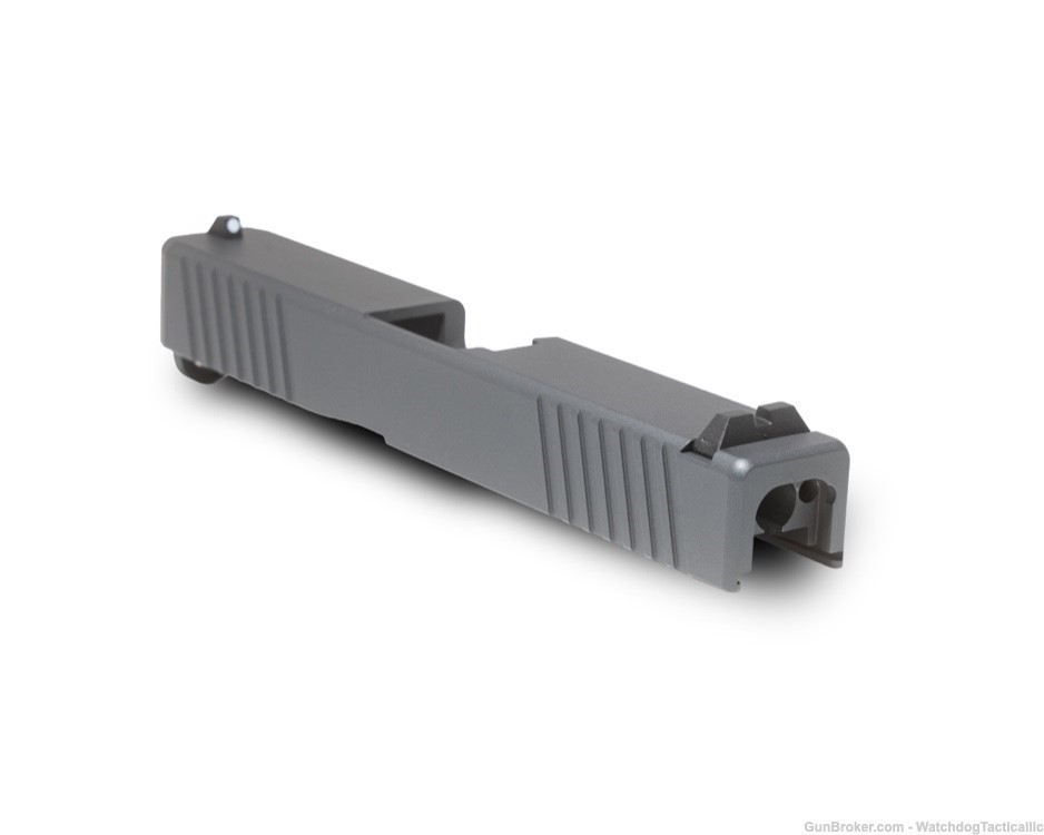 Bare/Stripped Grey Slide For Gen 3 Glock 19-img-2