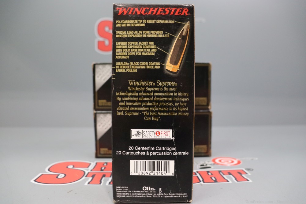 Lot o' 52 Rounds of Winchester Supreme Silvertip .243WSSM 95gr Ammunition-img-4