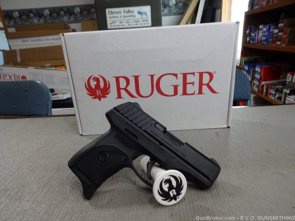 Ruger 3283 EC9s 9mm Luger 7+1 3.12" Black Oxide Steel Barrel, Black Oxide S-img-0