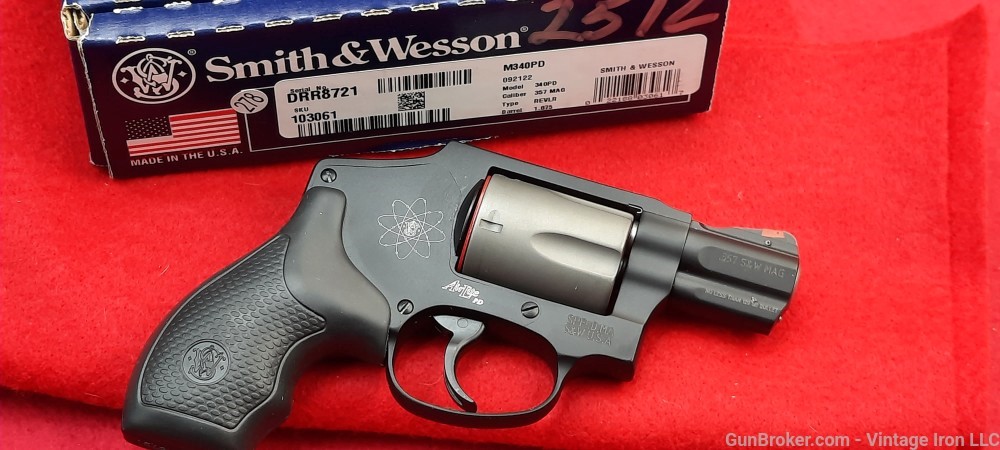 Smith and Wesson 340PD .357 scandium alloy 103061 NIB! NR-img-27