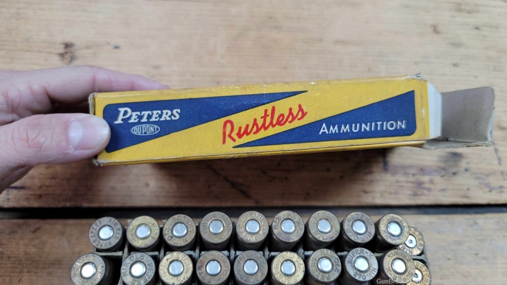 Peters Western Winchester Remington 270 caliber Rifle Ammo-img-15