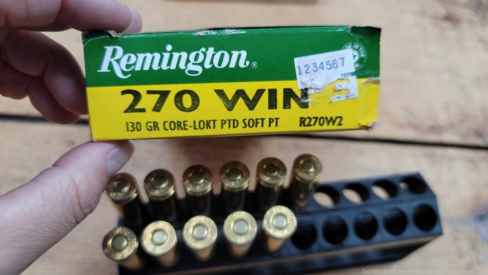 Peters Western Winchester Remington 270 caliber Rifle Ammo-img-34