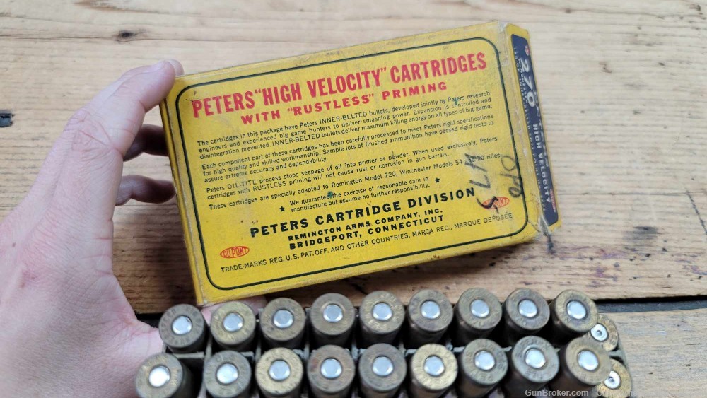 Peters Western Winchester Remington 270 caliber Rifle Ammo-img-16