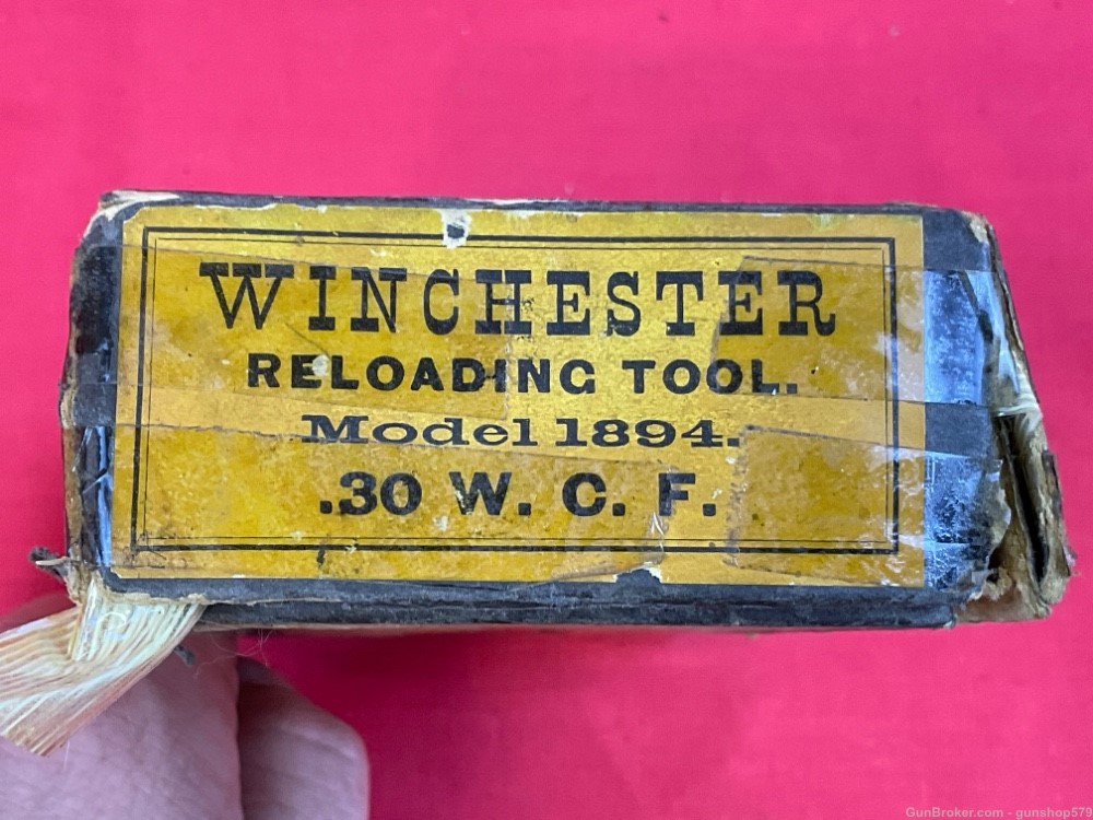 Vintage Winchester 1894 Reloading Tool Complete 94 30 WCF 30-30 Must See -img-1