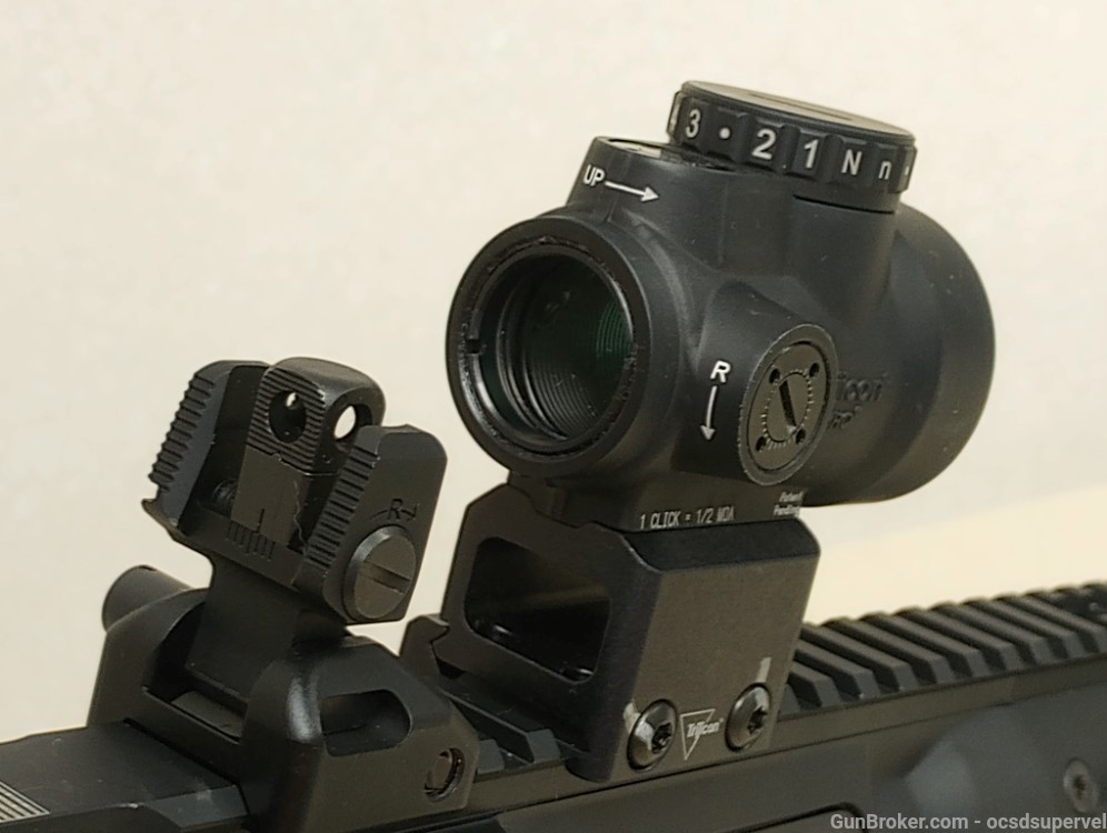 LWRC Pistol 5.56 NATO MOD IC-DI M61C Trijicon Red Dot Forearm Brace-img-14