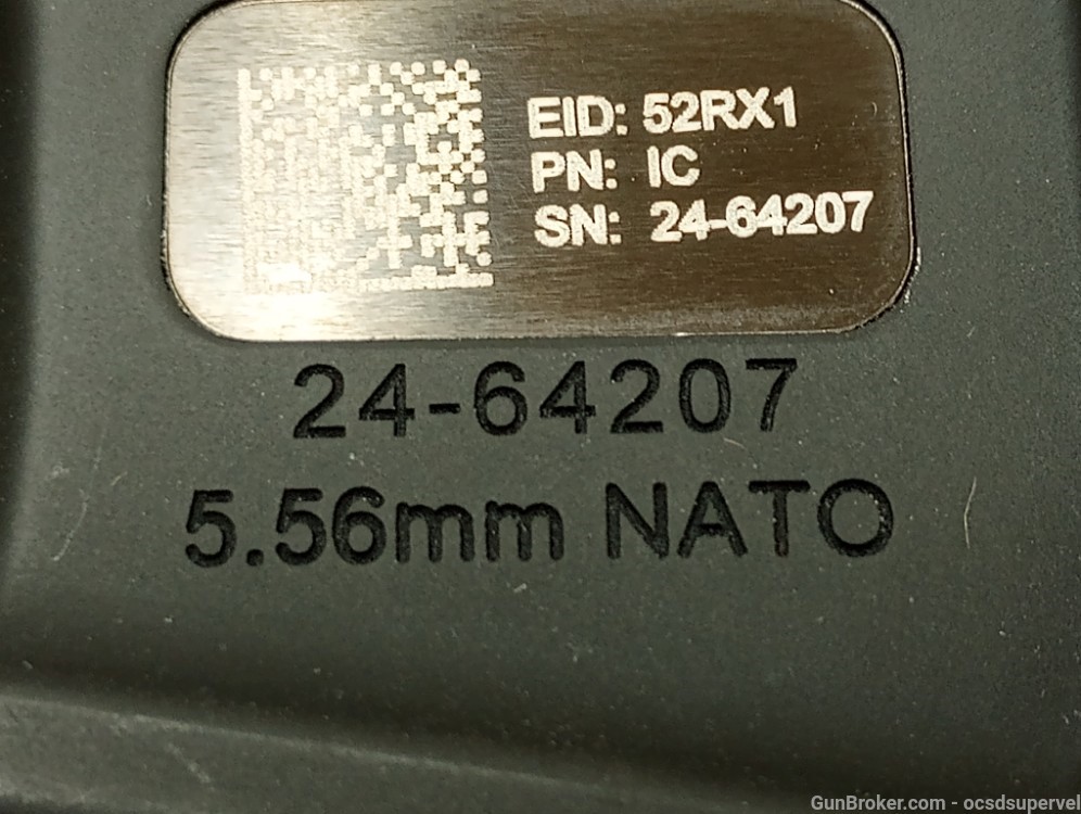 LWRC Pistol 5.56 NATO MOD IC-DI M61C Trijicon Red Dot Forearm Brace-img-1