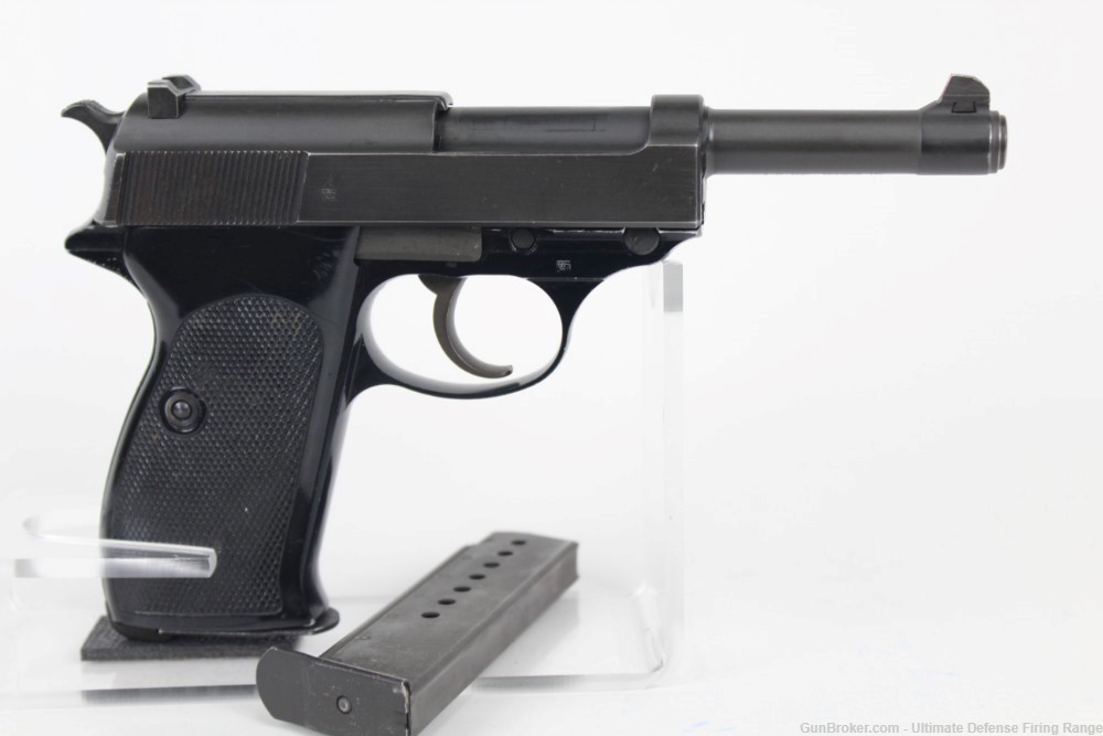 Walther Model P1 (P38 Alloy) Semi-Auto Pistol 9mm Dated 6/85 Numbers Match-img-1