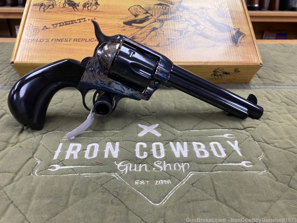 Uberti Outlaws & Lawmen "Bonney" .45 Colt 1873 Single Action Cattleman NM-img-1
