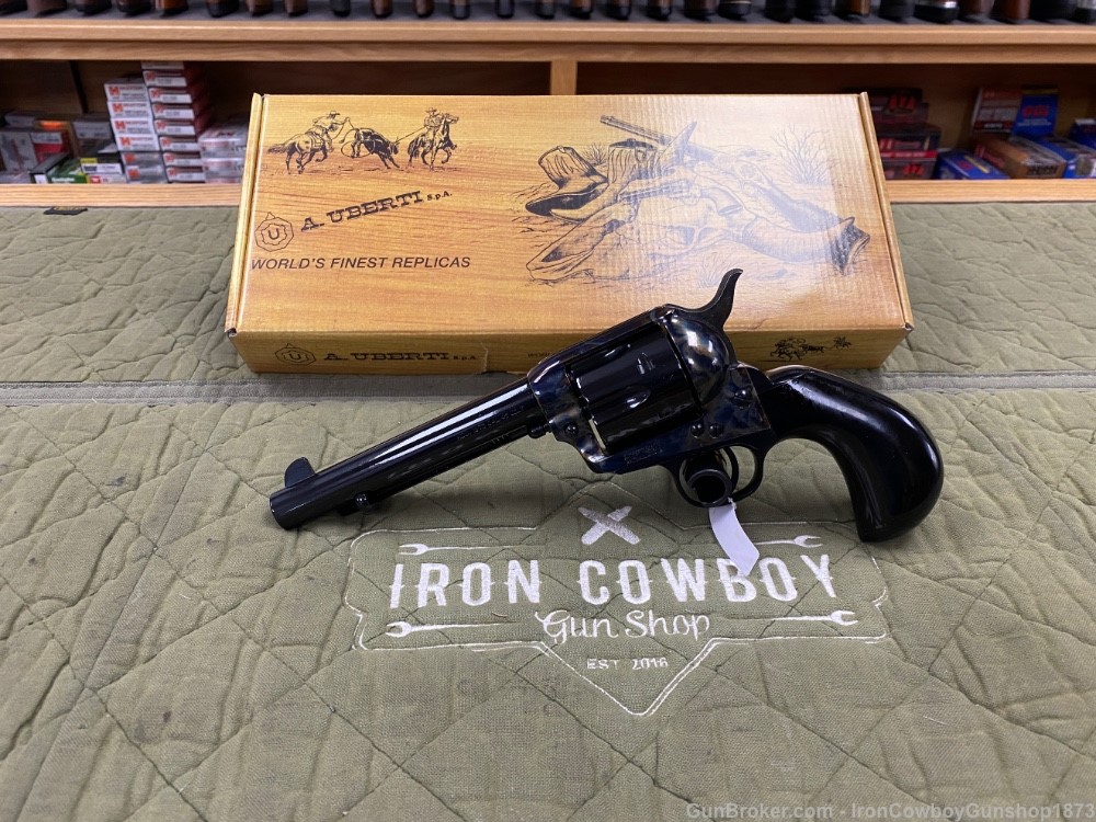 Uberti Outlaws & Lawmen "Bonney" .45 Colt 1873 Single Action Cattleman NM-img-0