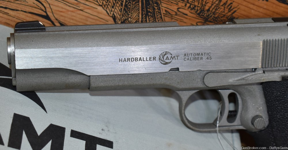 AMT Hardballer 1911 Pistol 45acp with box-img-2