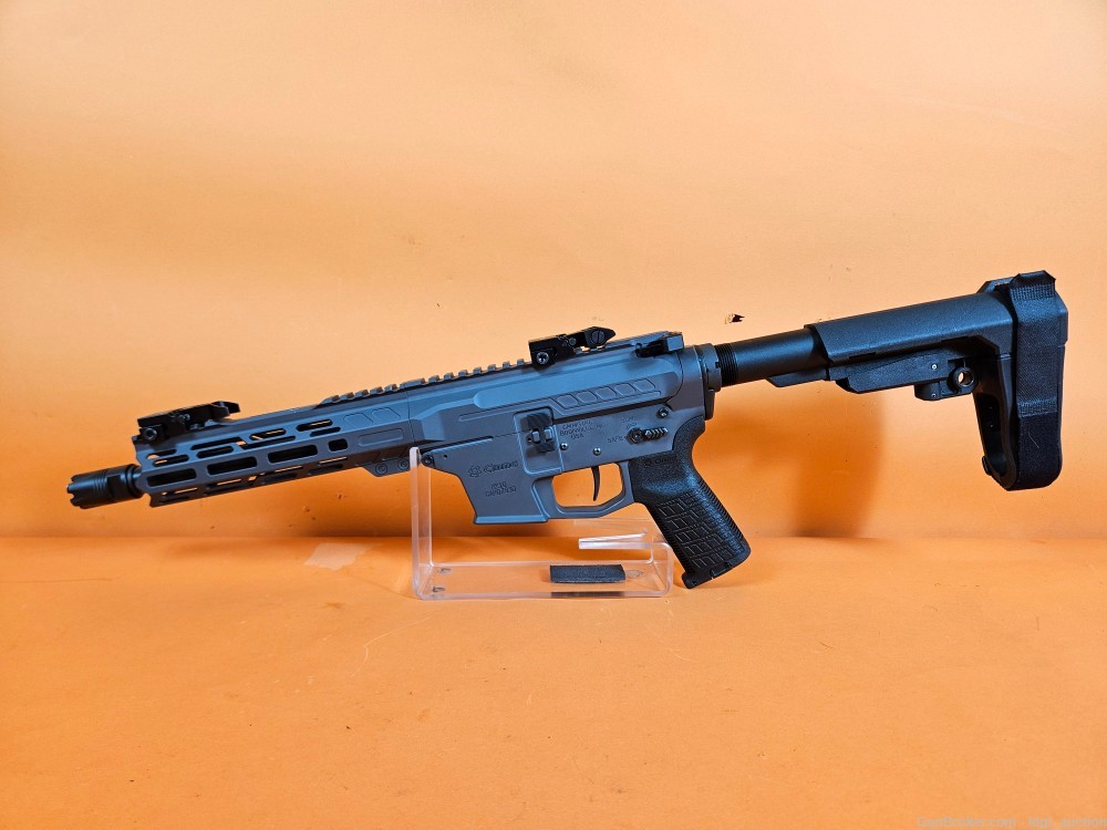 CMMG Banshee MK10 10mm AR Pistol Sniper Grey With Brace, Box, Magazine-img-1
