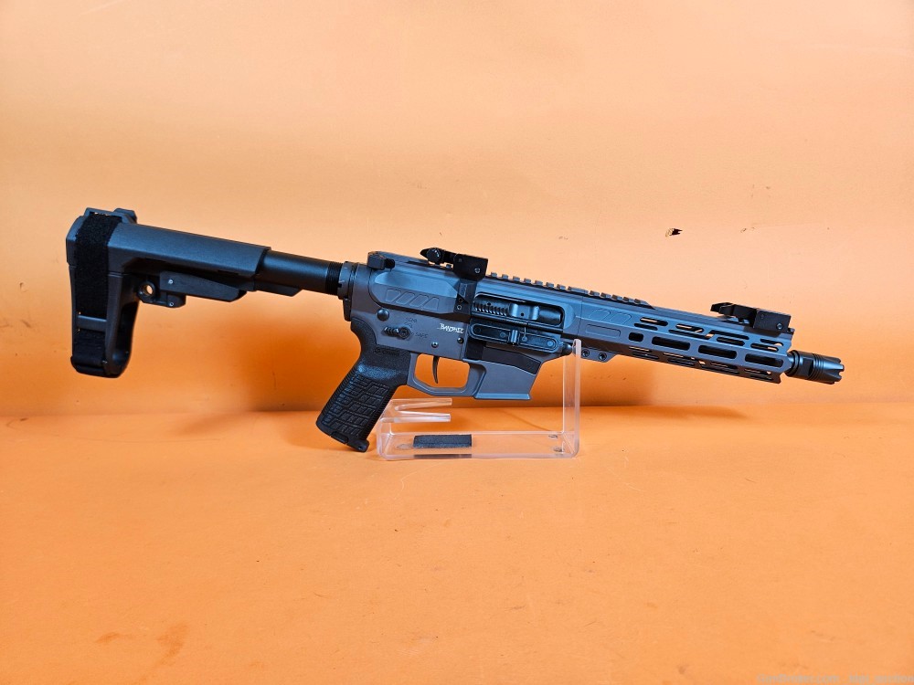 CMMG Banshee MK10 10mm AR Pistol Sniper Grey With Brace, Box, Magazine-img-2