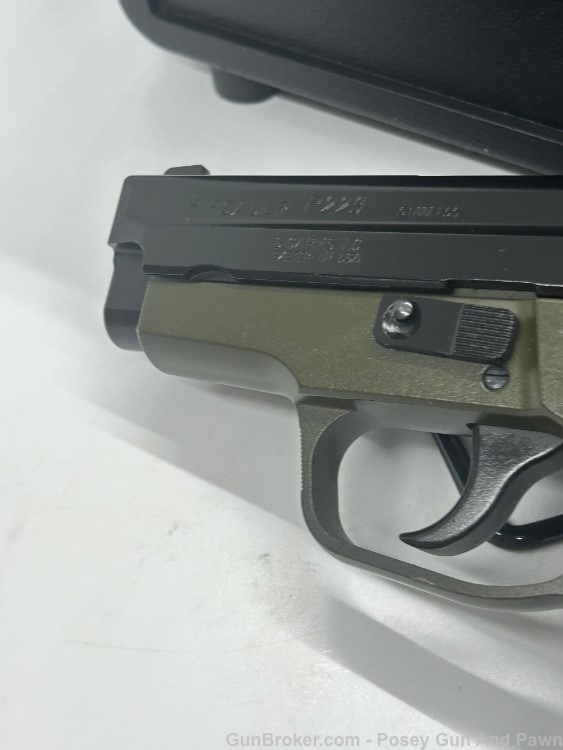 Sig Sauer P229 .40 Stainless Germany 229 Box 2 Mags OD Green-img-17