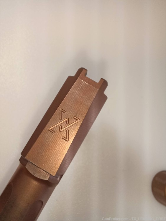 True Precision Match Grade 9mm Fluted THREADED Barrel SIG SAUER 365 copper-img-1