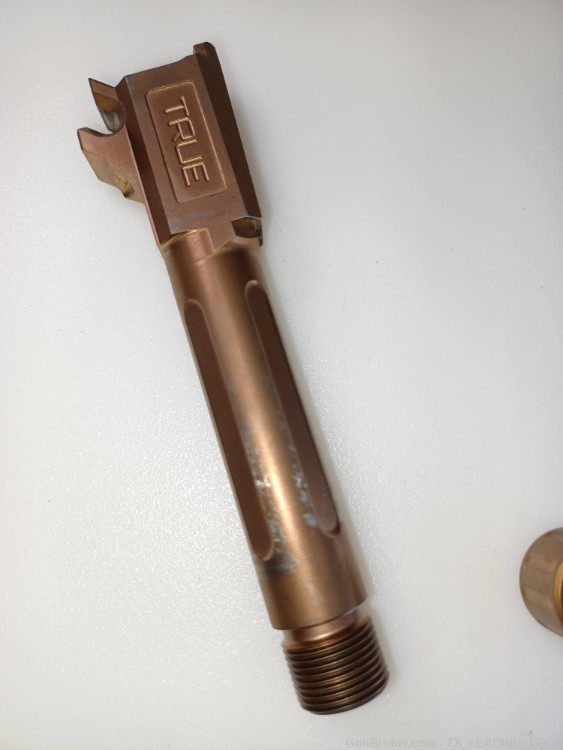 True Precision Match Grade 9mm Fluted THREADED Barrel SIG SAUER 365 copper-img-5