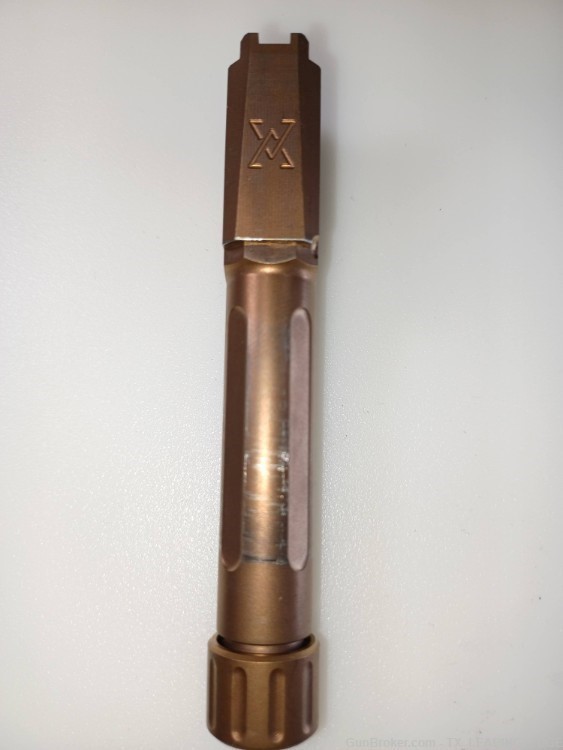True Precision Match Grade 9mm Fluted THREADED Barrel SIG SAUER 365 copper-img-7