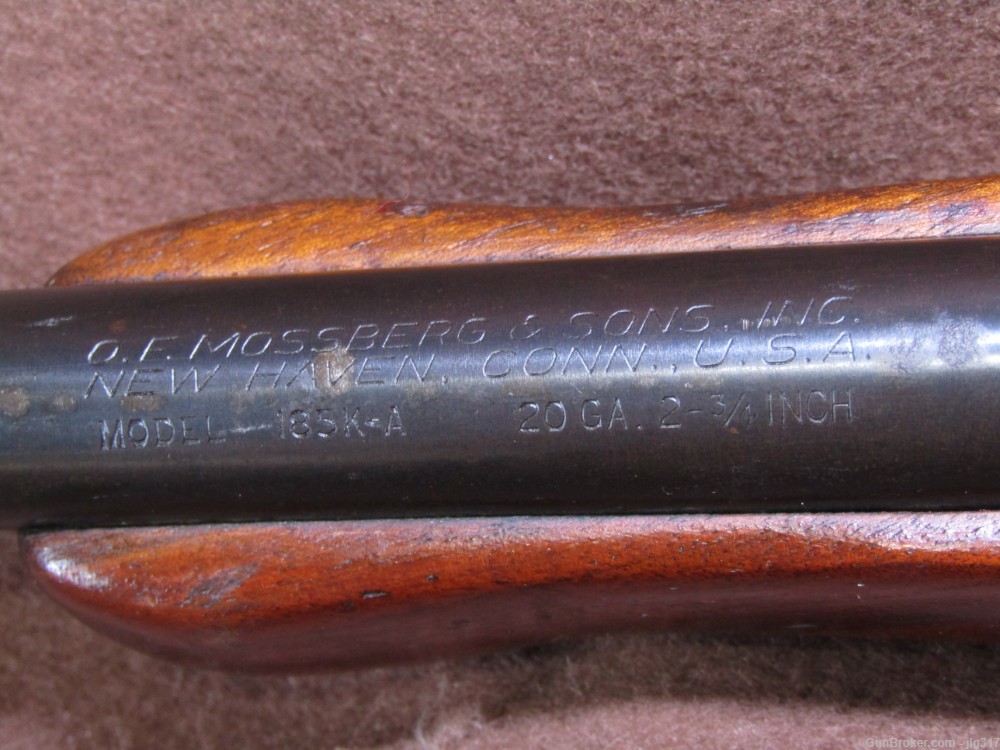 OF Mossberg 185 K-A 20 GA 2 3/4 In Bolt Action Shotgun C-Lect Choke C&R Ok-img-14