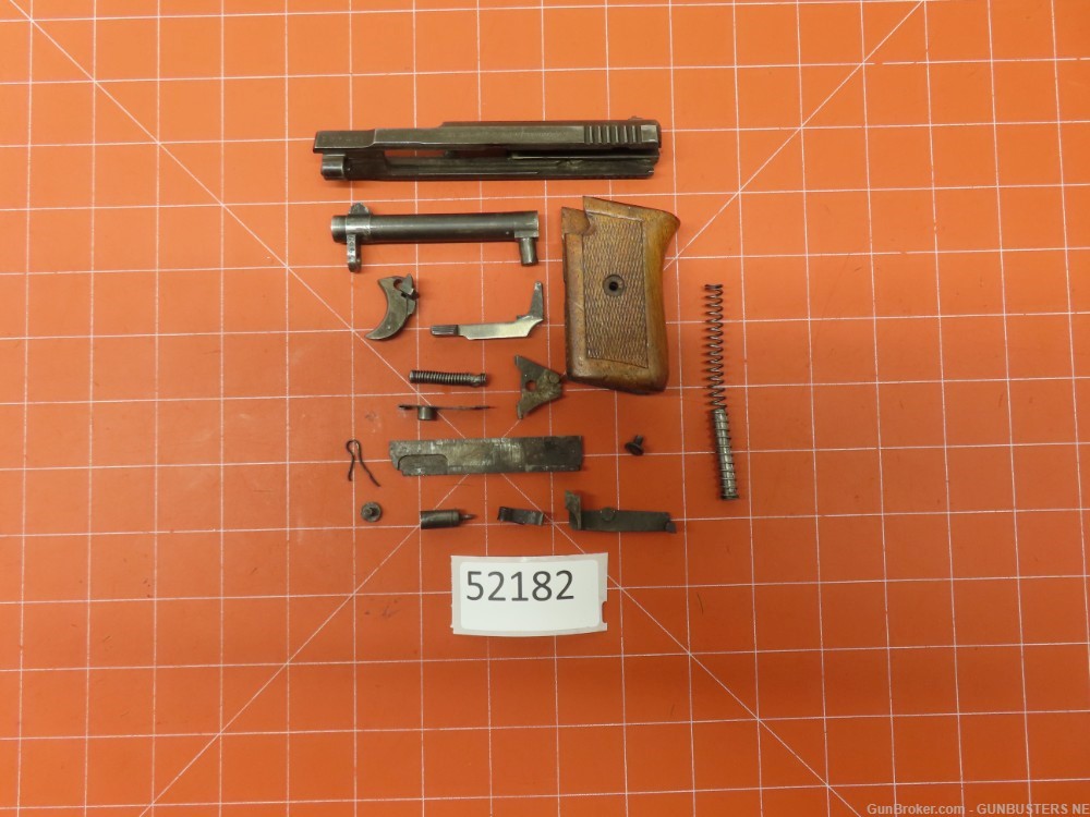 Mauser model 1910/14 .25 ACP Repair Parts #52182-img-0