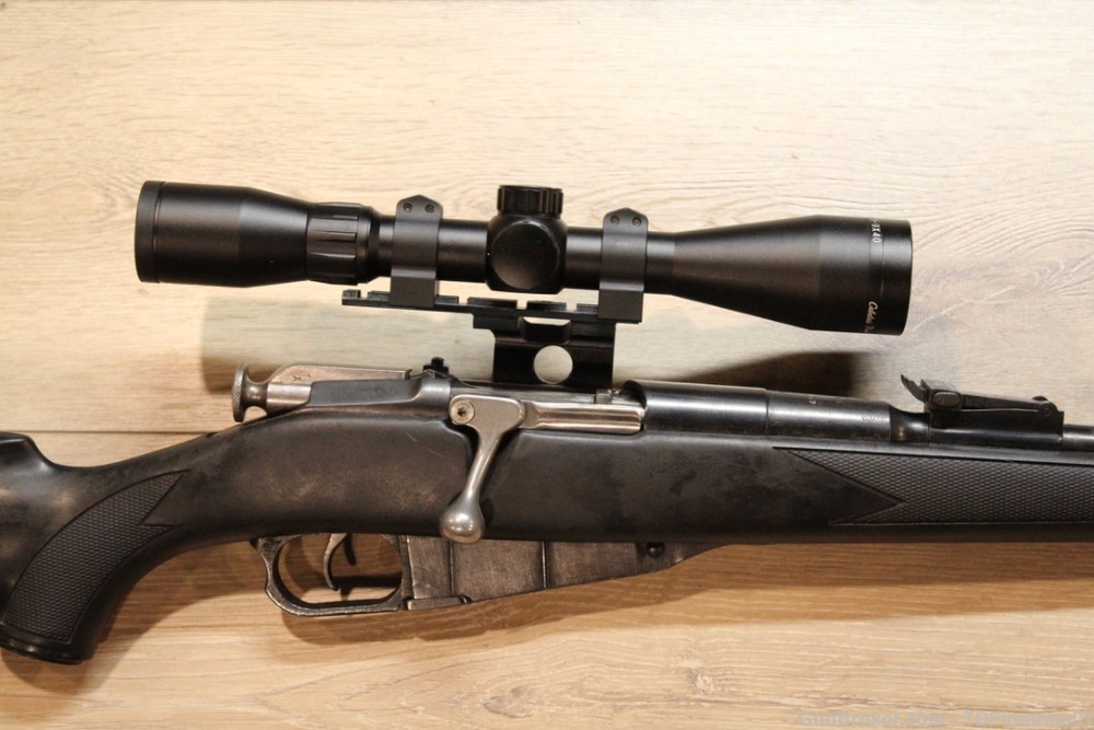 Mosin Nagant M44 Carbine 7.62x54r synthetic optic mount & bolt conversion -img-3