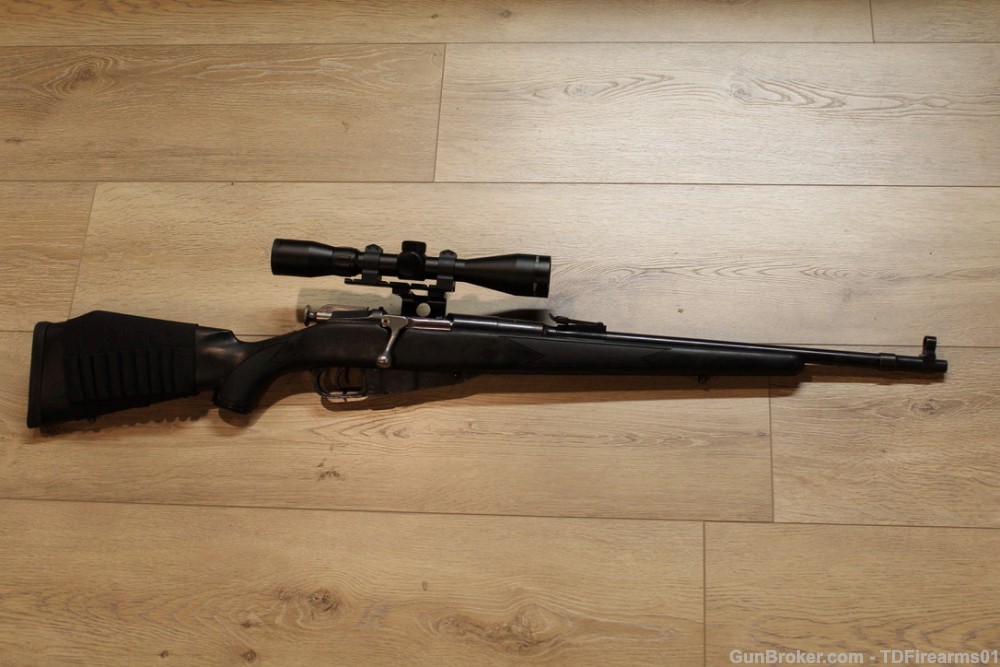 Mosin Nagant M44 Carbine 7.62x54r synthetic optic mount & bolt conversion -img-0