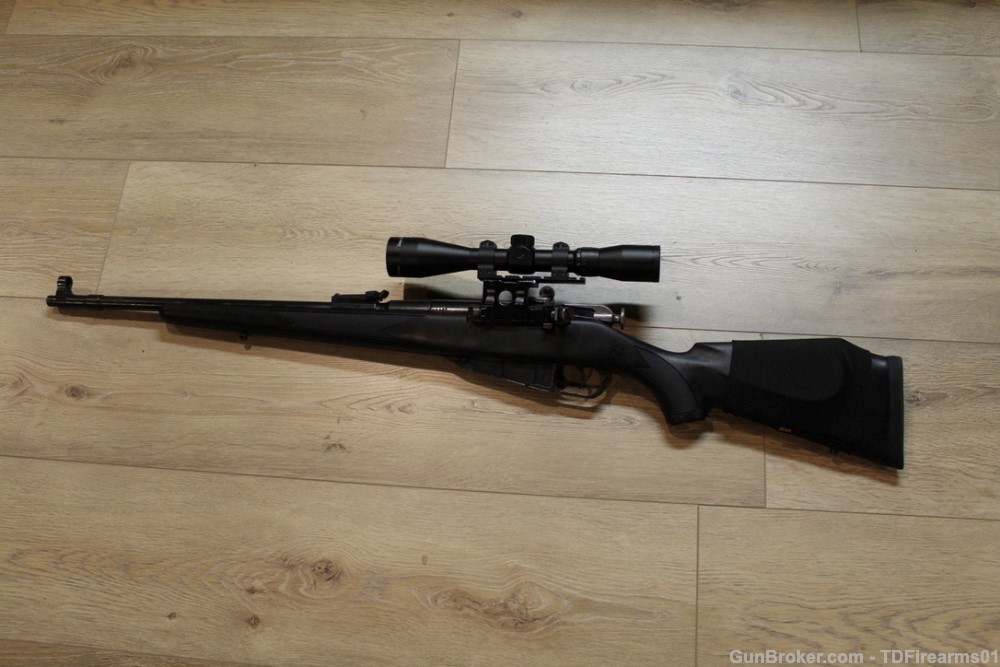 Mosin Nagant M44 Carbine 7.62x54r synthetic optic mount & bolt conversion -img-1