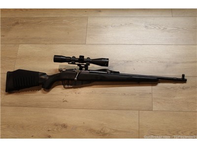 Mosin Nagant M44 Carbine 7.62x54r synthetic optic mount & bolt conversion 
