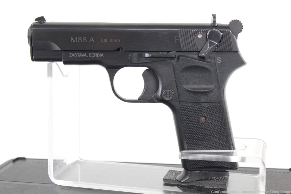 Excellent Zastava M88A 9mm Semi Auto Pistol Made in Serbia 2 Mags-img-3