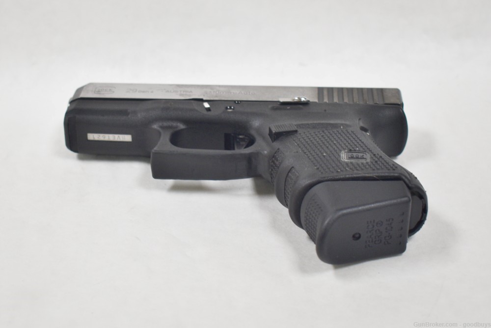 GLOCK 29 GEN 4 10mm PG2950204 POLISHED SS PORTED UNIQUE SALE G29 3-MAGS-img-7