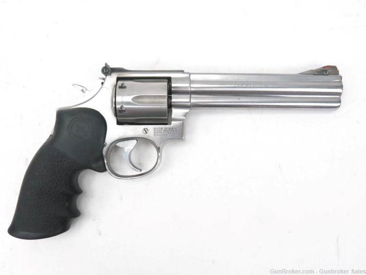 Smith & Wesson Model 686-3 357 Mag 5.9" 6-Shot Revolver w/ Set of Wood Grip-img-10