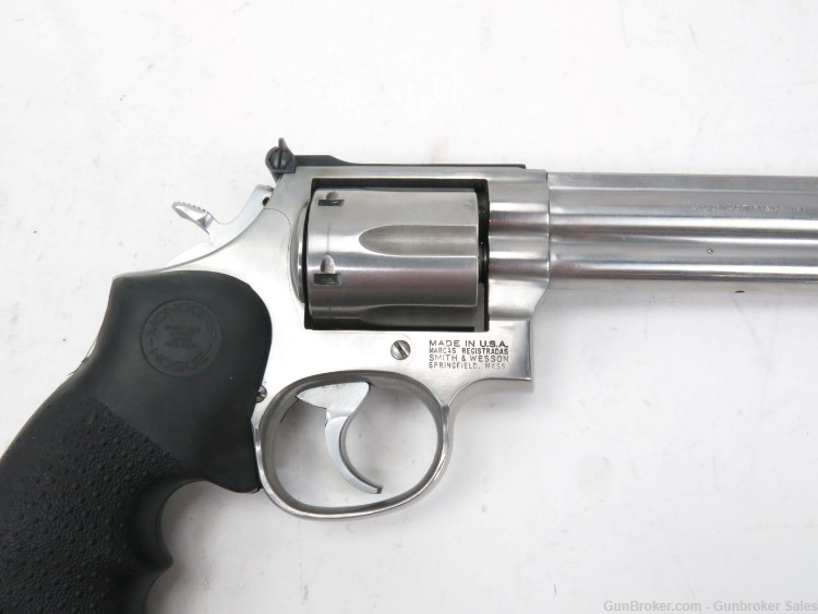 Smith & Wesson Model 686-3 357 Mag 5.9" 6-Shot Revolver w/ Set of Wood Grip-img-13