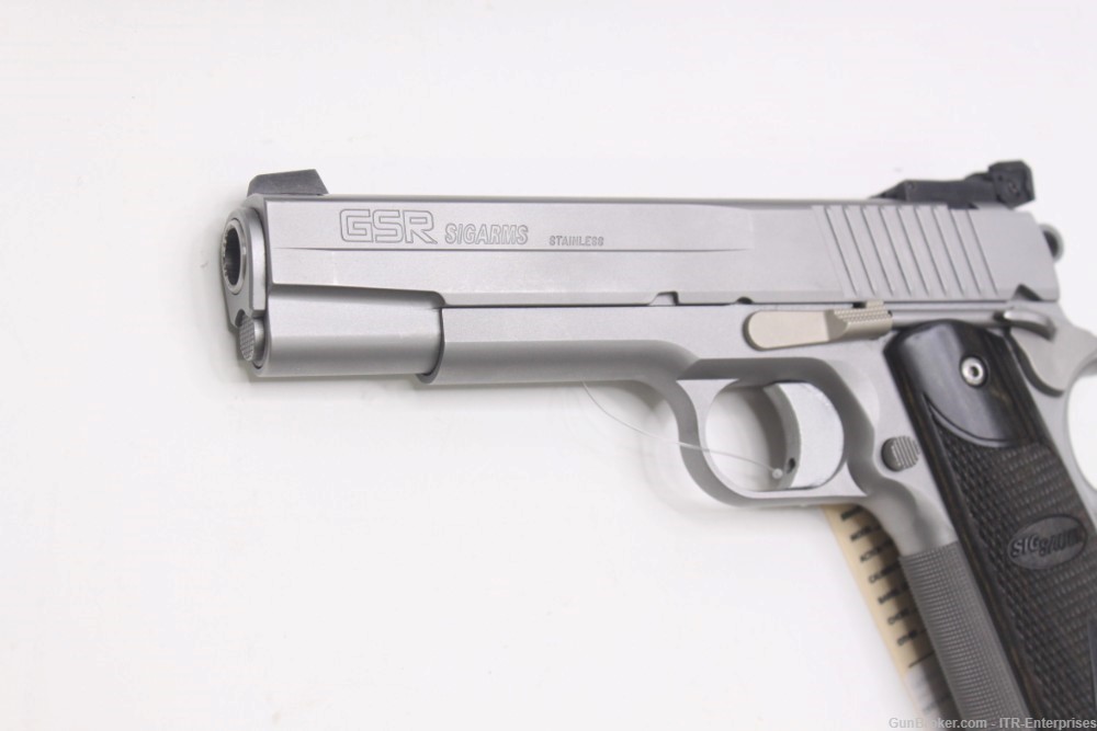 Sig Sauer 1911 Stainless Target .45 acp w/ case-img-6