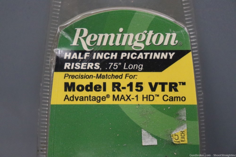 Remington Half Inch Picatinny Risers w/ Camo Finish-img-1