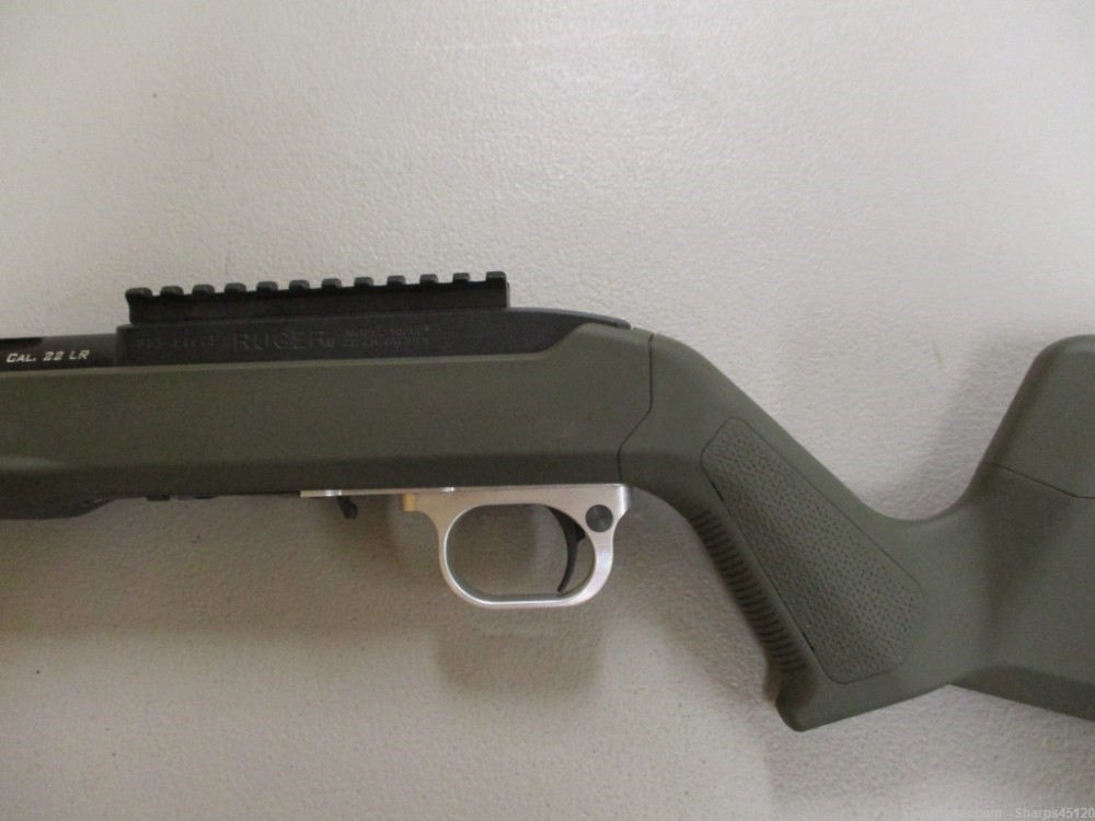 Custom Ruger 10/22 Tactical Solutions X-RING Barrel + Hunter X-22 Green-img-8