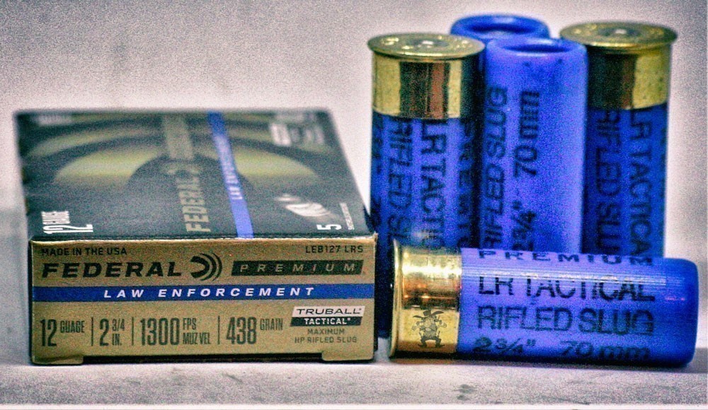 12 ga FEDERAL Premium Law Enforcement TruBall 2¾" 12ga 438 Gr SLUG  5 RDS-img-3