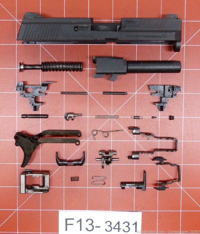 FNH FNS-9C 9mm, Repair Parts F13-3431-img-0