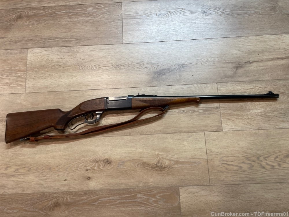 Savage 99 .300 Savage 24" hammerless lever action drilled 1899 c&R-img-0