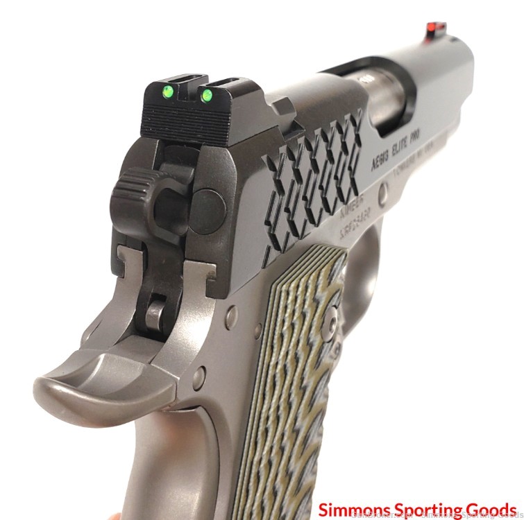 Kimber Aegis Elite Pro (3000365) 4" 9mm 9Rd Semi Auto Pistol - FO Sights-img-2
