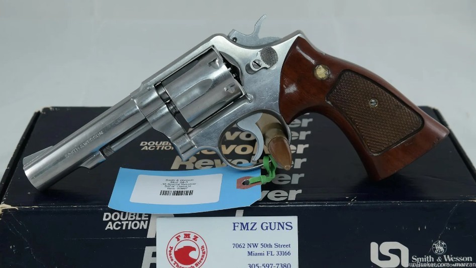Smith & Wesson Mod.64-3 .38 Special Revolver-img-0