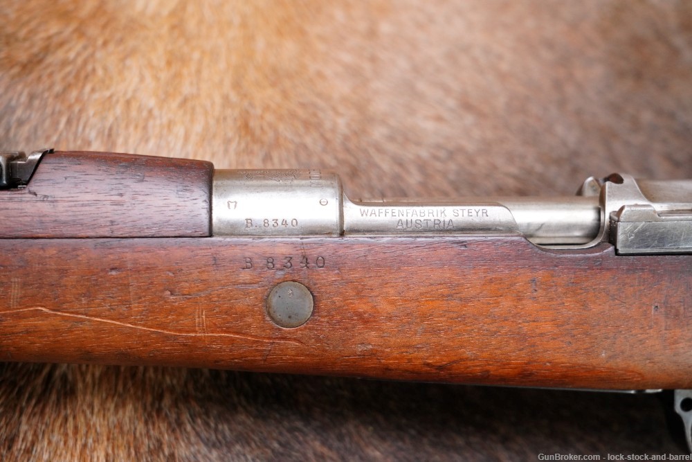 Chilean 1912 Steyr Short Rifle 7x57 Mauser Bolt Action MFD 1912-1914 C&R-img-22