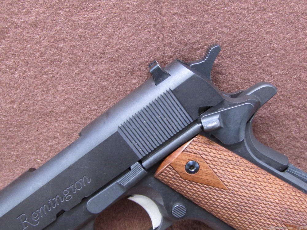 Remington 1911 R1 45 ACP Semi Auto Pistol Thumb Safety 2x 7 Rd Mag Like New-img-12