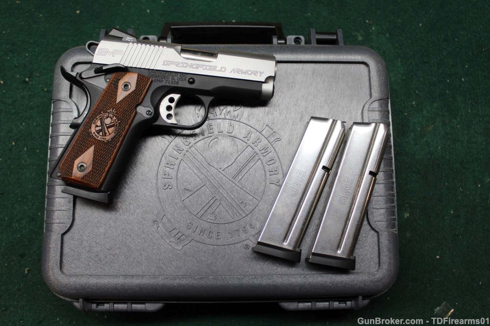 Springfield Armory Emp Lightweight Compact 9mm w/ box, 3 mag, & trij NS-img-1