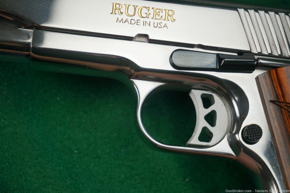 1 of 500 Ruger SR1911 Commander polished Stainless 45acp 4.25" UNFIRED-img-5