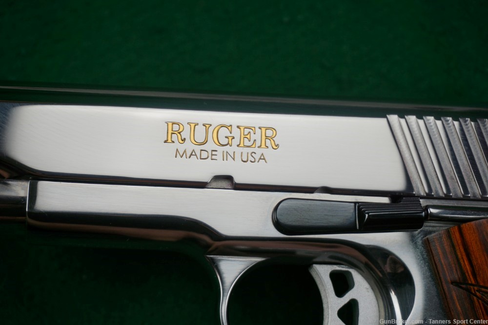 1 of 500 Ruger SR1911 Commander polished Stainless 45acp 4.25" UNFIRED-img-3